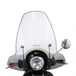 Parabrezza Faco Piaggio Liberty 50-125-150-200cc Dal 2004/2015 23166 Pare-brise et carénages Faco