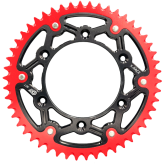 Rear Sprocket 2158-51 X-Race Red-Bk Sprockets Chiaravalli Group Spa