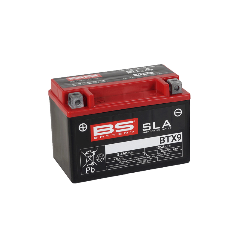 Bs Battery Sla BTX9 Lead-Acid Batteries BS-Battery
