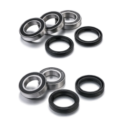 Front & Rear Wheel Bearing Kit Factory Links For Kawasaki Kxf 250-450 Bearings Factory Links