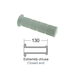 Coppia Manopole Classic Grigie Piaggio Vespa Px 125-150cc Manopole Rms Classic