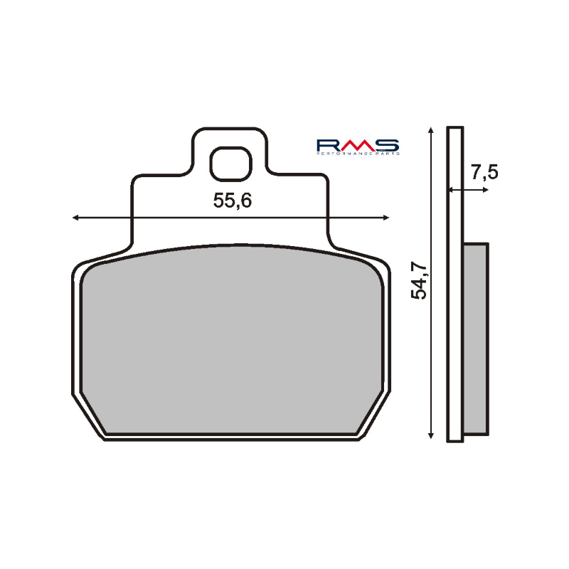 Pastiglie Freno Organiche Piaggio Beverly 500cc Pastiglie Freno RMS