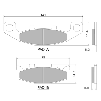 Ricambi e accessori Nissin | Amotorbike.com