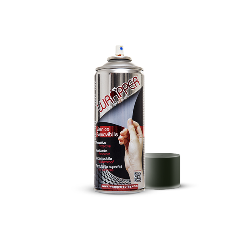 Wrapper Removable Spray Paint Titanium Mat Metalized Grey 400ml Miscellaneous Workshop Items Wrapperspray
