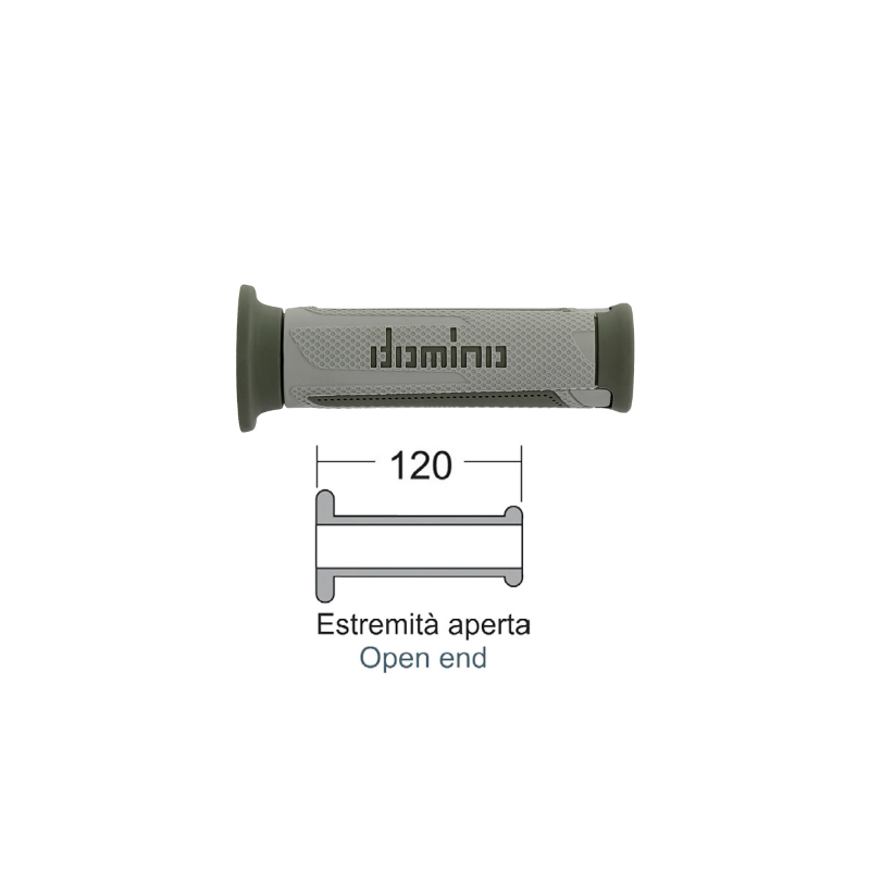 Domino Grips Turismo Grey/Green Grips Domino