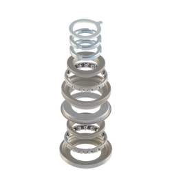 Serie Sterzo Completa Piaggio Beverly 125-250cc Dirección RMS