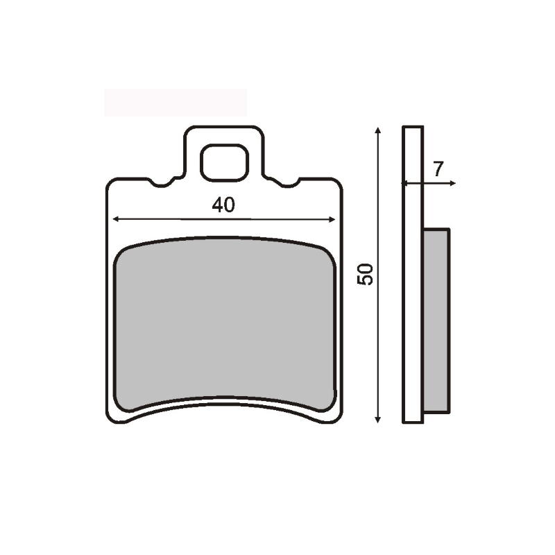 Pastiglie Freno Sinter-Tech Malaguti F12 Bremsbeläge RMS
