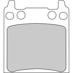 Ferodo Brake Pads Platinum Road FDB134P Brake Pads Ferodo