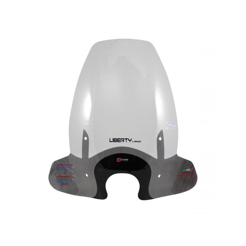 Parabrezza Faco Piaggio Liberty I-Get 50-125-150cc 2016/2022 23411 Pare-brise et carénages Faco