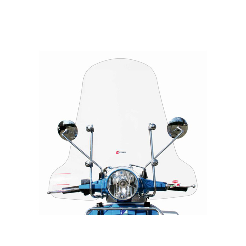 Parabrezza Faco Piaggio Vespa Px/Pe 125-150-200cc/Arcobaleno 21881 Pare-brise et carénages Faco