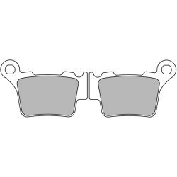 Ferodo Brake Pads Eco Friction FDB2165EF Brake Pads Ferodo