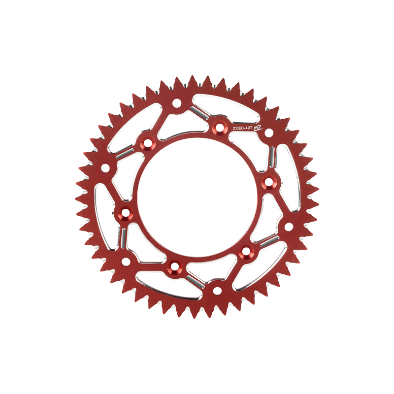 Rear Sprocket 897 - 52 Ec Rosso Sprockets Chiaravalli Group Spa