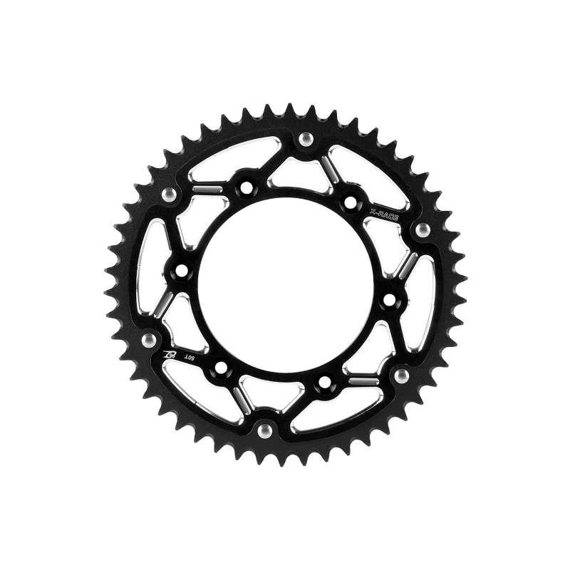 Rear Sprocket 2111 - 48 X-Race Black Sprockets Chiaravalli Group Spa