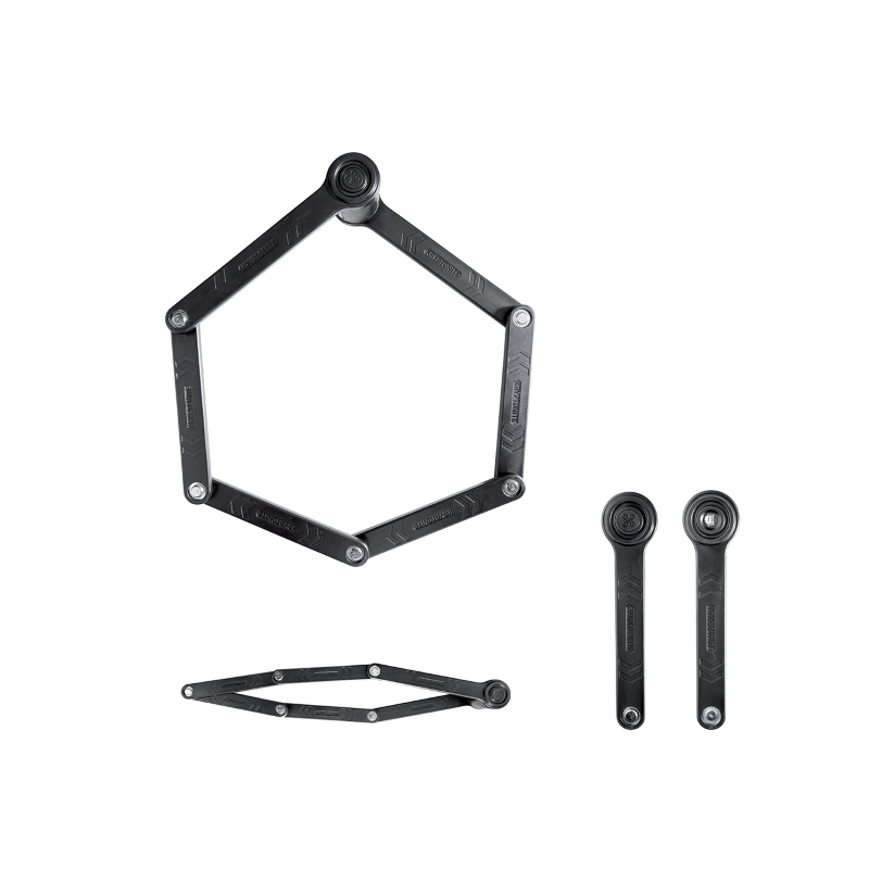 Lucchetto Pieghevole Keeper 510 - Nero Lucchetti e Catene Kryptonite