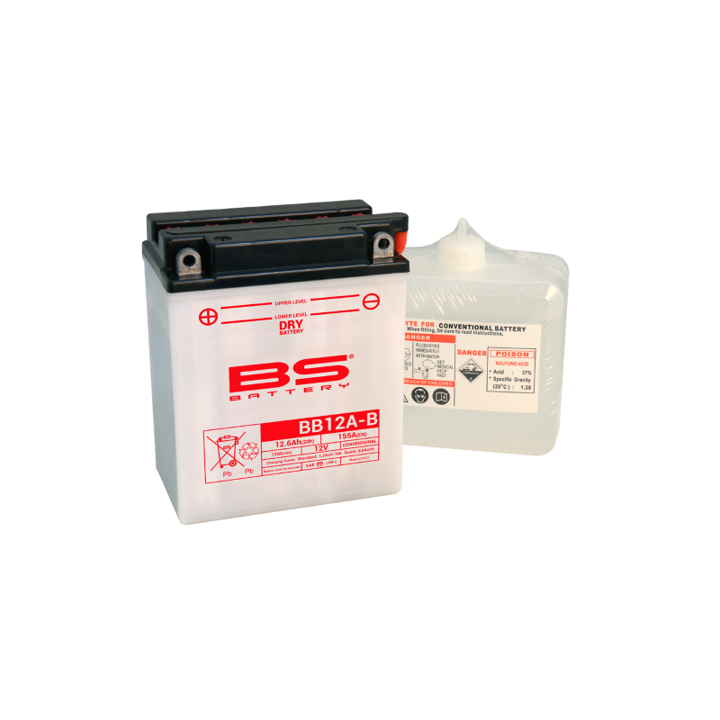 Batteria Bs BB12A-B Batterie al Piombo BS-Battery