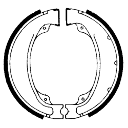 Ferodo Brake Shoes FSB755 Brake Shoes Ferodo