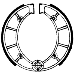 Ganasce Freno Ferodo FSB901 Bremsbacken Ferodo