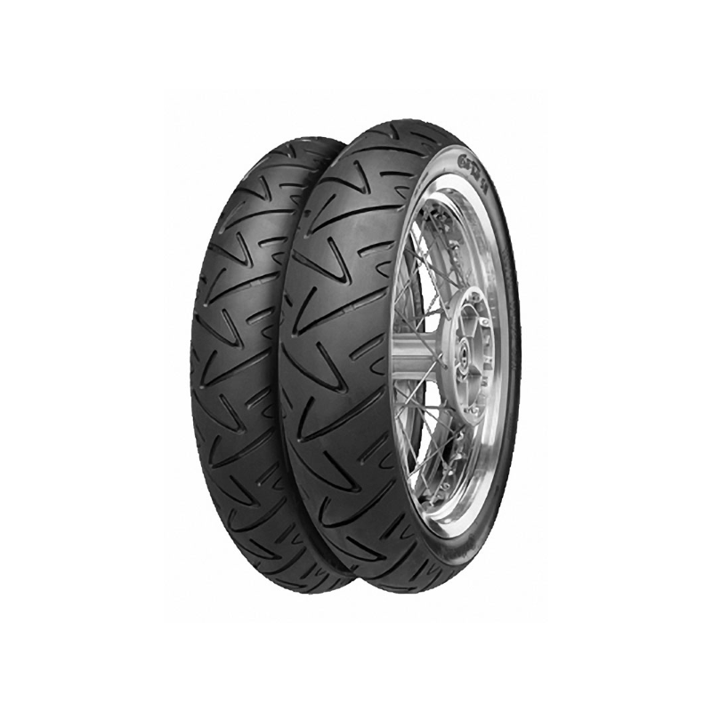 Continental Tire 100/80-17 M/C 52H Tl Contitwist Sm Sport Tires Continental