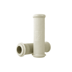 Coppia Manopole Beige Ø 24 Classic Per Piaggio Vespa 50 L-R/125 Vma-Vnb 1-2/150 Vba Manopole Rms Classic