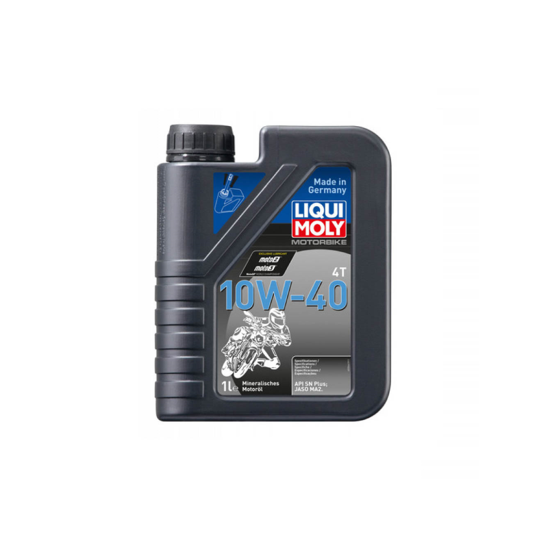 Liquimoly Engine Oil 4T 10W-40 Basic Street 1L Lubricants, Additives and Cleaning LIQUI MOLY