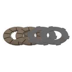 Complete Series Clutch Discs With Infradiscs Vespa 98/125 V1-15T/V30-33T/Ape A1-15T Ferodo FCS0723/2 Clutch Discs Ferodo