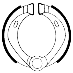 Ganasce Freno Ferodo FSB870 Bremsbacken Ferodo