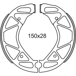 Ferodo Brake Shoes FSB967 Brake Shoes Ferodo