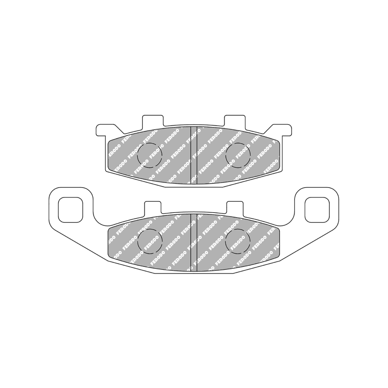 Ferodo Brake Pads Sinter Grip Road FDB481ST Brake Pads Ferodo