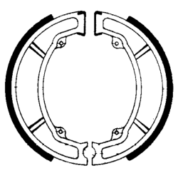 Ferodo Brake Shoes FSB776 Brake Shoes Ferodo