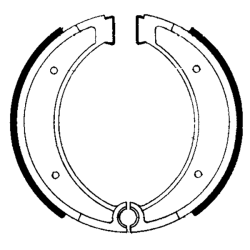 Ganasce Freno Ferodo FSB850 Bremsbacken Ferodo