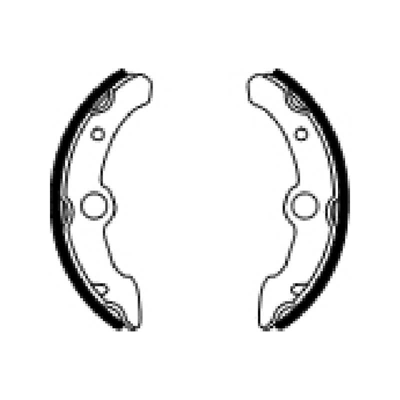 Ganasce Freno Ferodo FSB928 Ganasce Freno Ferodo