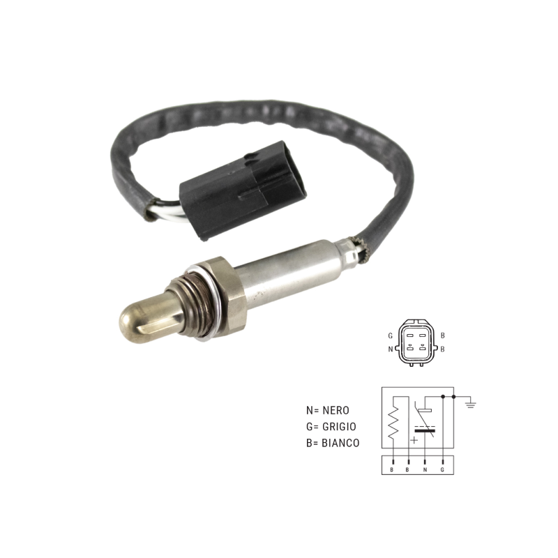 Sonde lambda Peugeot Geopolis 125cc 2006 Accessoires d'échappement RMS