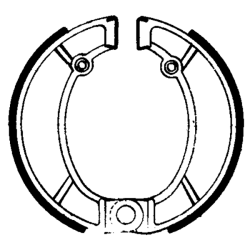 Ganasce Freno Ferodo FSB857 mâchoires de frein Ferodo