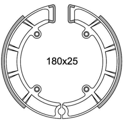 Ganasce Freno Ferodo FSB955 Ganasce Freno Ferodo