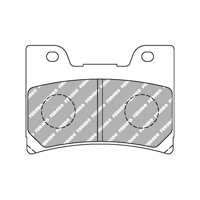 Pastiglie Freno Ferodo Sinter Grip Road FDB666ST Pastiglie Freno Ferodo