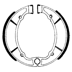 Ganasce Freno Ferodo FSB735 mâchoires de frein Ferodo
