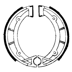 Ganasce Freno Ferodo FSB911 Bremsbacken Ferodo