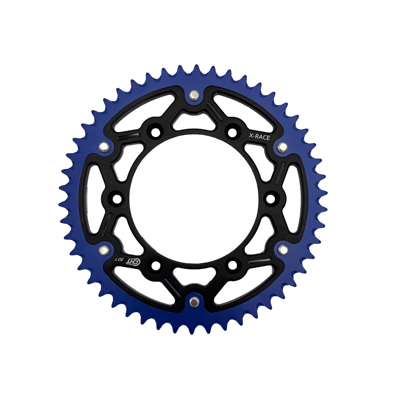 Rear Sprocket 2111 - 48 X-Race Blue Sprockets Chiaravalli Group Spa