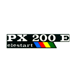  Classic Sidepanel Badge Piaggio Vespa PX200cc Elestart 198658 Nameplates - Shields - Friezes Rms Classic