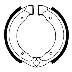 Ferodo Brake Shoes FSB727 Brake Shoes Ferodo