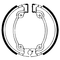 Ganasce Freno Ferodo FSB845 mâchoires de frein Ferodo