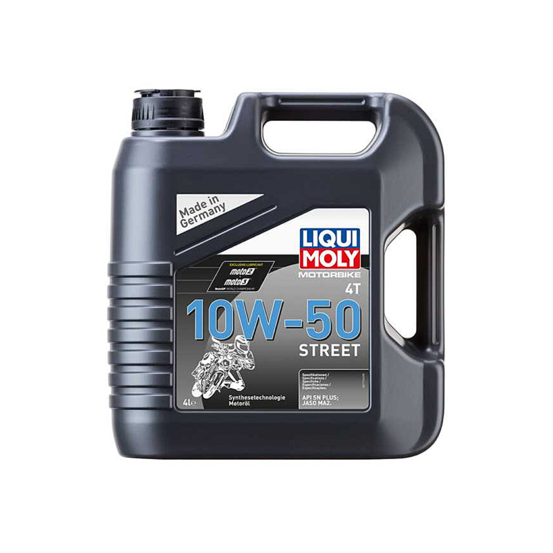Liquimoly Engine Oil 4T 10W-50 Street 4L Lubricants, Additives and Cleaning LIQUI MOLY