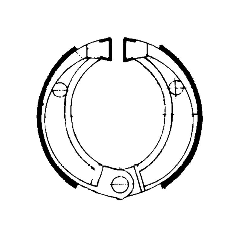 Ferodo Brake Shoes FSB756 Brake Shoes Ferodo