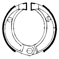 Ferodo Brake Shoes FSB756 Brake Shoes Ferodo