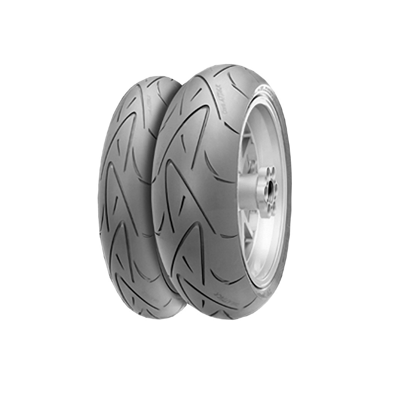 Continental Tire 120/70-17 M/C 58W Tl Contisportattack 2 Tires Continental