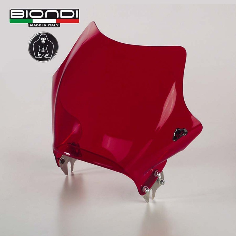 Windshield Mod.Dark Red Clear for DUCATI Monster 600/00 93-06 and other model Other accessories BIONDI