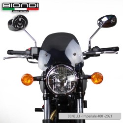 Cupolino Benelli Imperiale 400SPORT Smoke Gray Dark per BENELLI Imperiale 400 21- e altri modelli Sonstiges Zubehör BIONDI