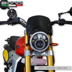 Cupolino Fantic Caballero 125/250/500 Caffe Black Otros accesorios BIONDI