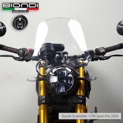 Windshield Scambler 1100SPORT Model for DUCATI Scrambler 400 Sixty 15-20 and other model Other accessories BIONDI