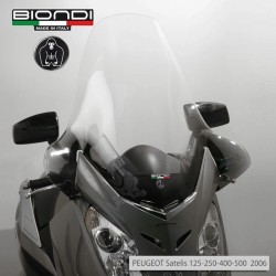 Windscreen Club Peugeotsatelis 125 250 400 50 for PEUGEOT Satelis 125/250/400/500 06- Windshields and Fairings BIONDI